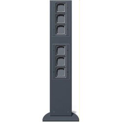 Gira Energiezapfsäule 135128 769 mm 6x Leereinheit...