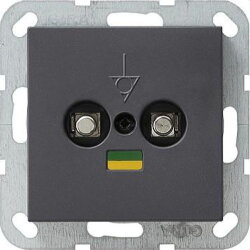 Gira Potentialausgleich 040528 2fach System 55 anthrazit