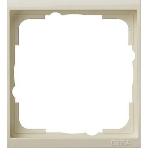 Gira Tragplatte 1461721 1fach Gira Event Klar cremeweiss
