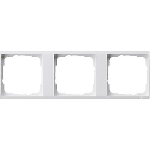 Gira Tragplatte 1463723 3fach Gira Event Klar reinweiss