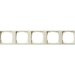 Gira Tragplatte 1465721 5fach Gira Event Klar cremeweiss