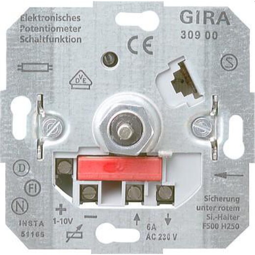 Gira Potentiometer 030900 1-10 V Schaltfunktion Einsatz