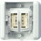 Jung KNX Taster BA ? Mittenstellung ? 2fach, WG 800 8472.02LEDW