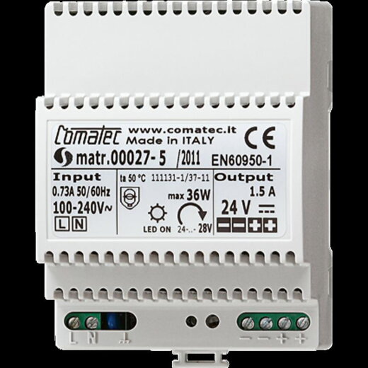 Jung Netzteil, DC 24 V, REG NT2415REGVDC