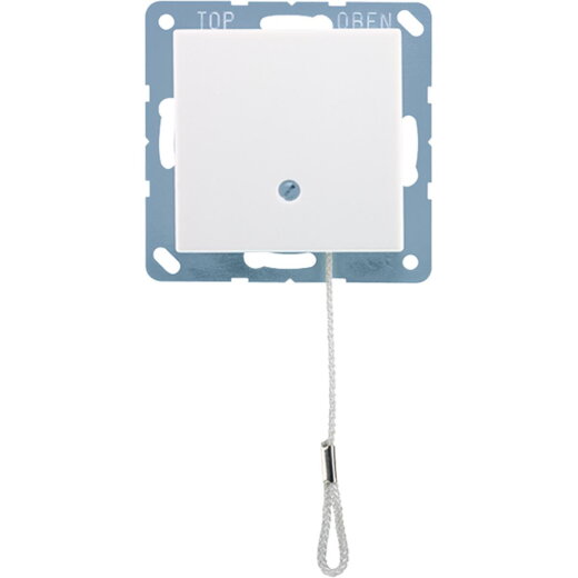 Jung Zug-Wechselschalter, Serie AS/A, alpinweiß A506BFNUZWW