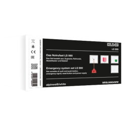 Jung Notrufset, Serie LS, alpinweiß NRSLS0834WW