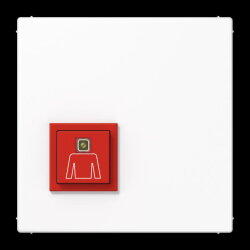 Jung Notrufsystem Ruftaster, Serie LS, alpinweiß...