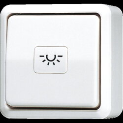 Jung Taster, 1-pol. Wechsler mit N-Klemme, 10 A 250 V ~,...