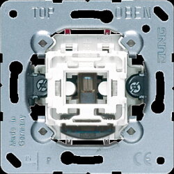 Jung Wipp-Kontrollschalter, 20 AX 250 V ~, Aus 2-pol....