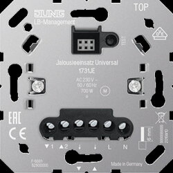 Jung Jalousieeinsatz Universal, mit Nebenstelleneingang...