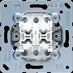 Jung Wippschalter, 10 AX 250 V ~, Doppel-Wechsel, ohne...