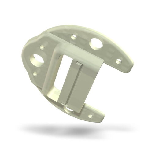 OBO Deckenauslass 510 25,3x5mm lichtgrau