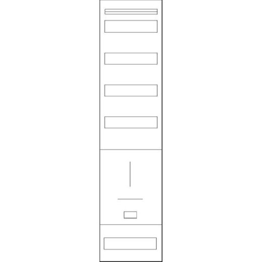 ABN Braun TSG-Feld T17N 1T 150mm Anschlussraum T17N