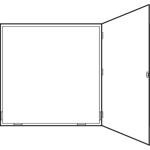 ABN Braun Zählerwechselschrank IP54 WMS28-55