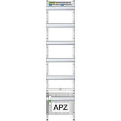 ABN Braun Verteilerfeld 1APZ 1V5 60TE 250x1050mm VA17