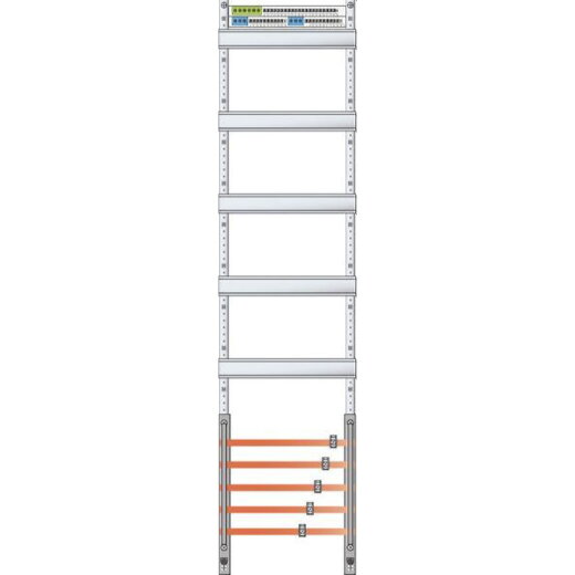 ABN Braun Verteilerfeld 1V5 5polig 250x1050mm VS17