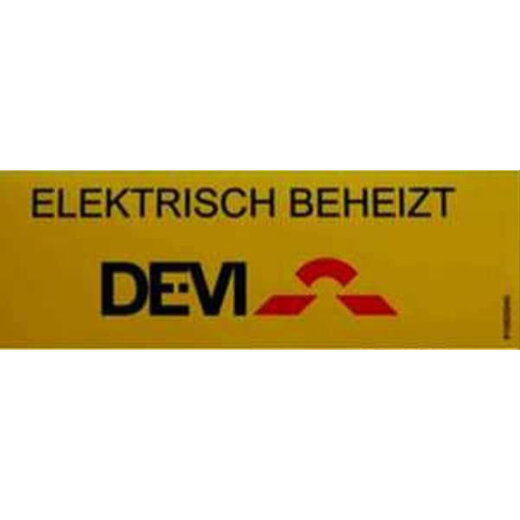 DEVI Kennzeichenaufkleber 19805845 19805845