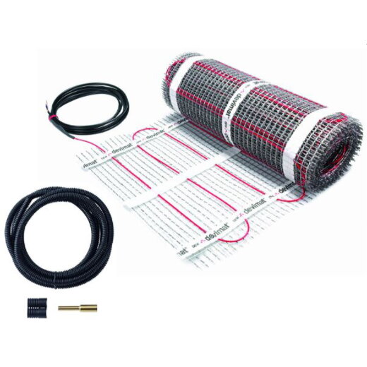 DEVI Dünnbettheizmatte DEVImat 150W/qm 12,0qm 0,5x24,0m selbstk 140F0458