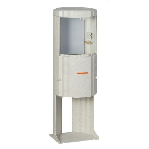 ABN Braun Freiluftsäule SL115P FB1BH2 H: 1150mm 1fach.schl. SL115P