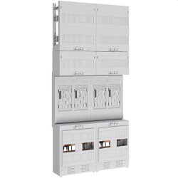 ABN Braun Zählerplatz eHZ 4Z mit Klemmstein/OKK...