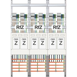 ABN Braun Zählerplatz eHZ 6Z mit sperrbarem HS/OKK...