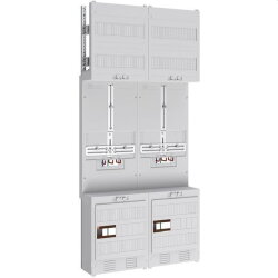 ABN Braun Zählerplatz 3Pkt 2Z Klemmstein/Kanal 5pol...