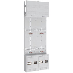 ABN Braun Zählerplatz 3Pkt 4Z Klemmstein/Kanal 5pol...