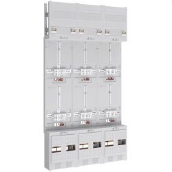 ABN Braun Zählerplatz 3Pkt 6Z sperrb. HS/ZSK 5polig...