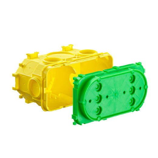 Kaiser Doppel-Geräte-Verbindungsdose 1269-40 f. Betonbau 1269-40