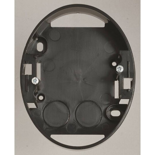 ELSO AP-Gehäuse WDE011352 2f. Steckdose 25mm schwarz