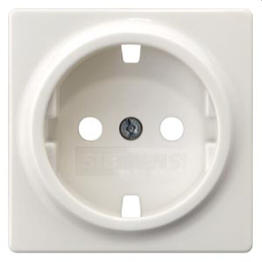 Siemens Abdeckung ohne Einsatz 55x55mm titanweiss 5UH1044