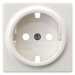 Siemens Abdeckung ohne Einsatz 55x55mm titanweiss 5UH1044