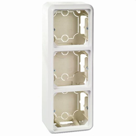 ELSO AP-Gehäuse ELG234314 3f. komplett FASHION reinweiß