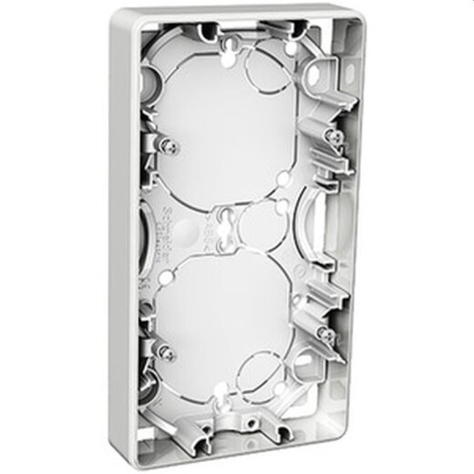 ELSO AP-Gehäuse WDE002352 2fach 21mm Exxact weiß