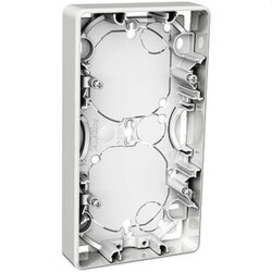 ELSO AP-Gehäuse WDE002352 2fach 21mm Exxact weiß