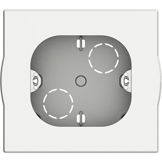 Bticino AP-Gehäuse 502BI 2modul weiss