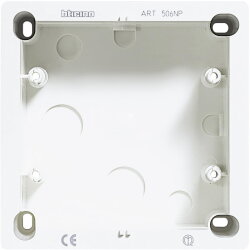 Bticino AP-Gehäuse 506NP f. Lautspr. weiss