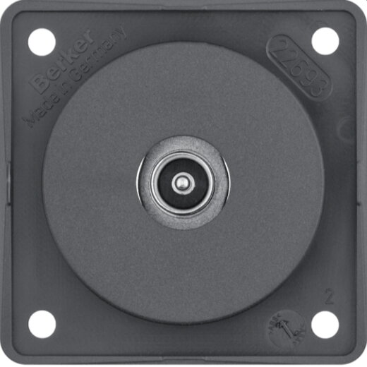 Berker Antennenverbinderdose 945112515 anthrazit matt 945112515