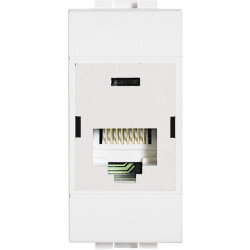 Bticino Anschlussdose N4262C5E CAT5e UTP 110 weiss