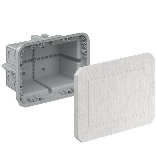 Kaiser Betonbau-Einbaugehäuse 1298-37 universal 258x188x135mm 1298-37