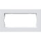 Gira Abdeckrahmen 1002295 2fach o.M. flach E2 reinweiss 1002295