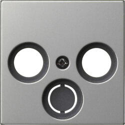 Gira Abdeckung 0869600 Koacial-Antennenst. 55 Edelstahl...
