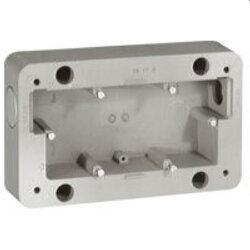 Legrand AP-Gehäuse 077892 Soliroc 2fach IP55