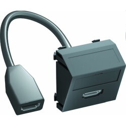 OBO Multimediaträger HDMI MTS-HD F SWGR1 m. Kabel...