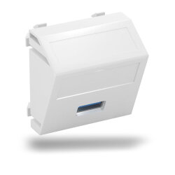 OBO Multimediaträger USB 3.0 A MTS-U3A S RW1 Buchse...