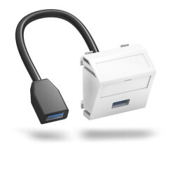 OBO Multimediaträger USB 3.0 A-A MTS-U3A F RW1 m....