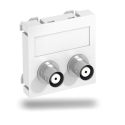 OBO Multimediaträger Audio-BNC MTG-2BC F RW1 2x...