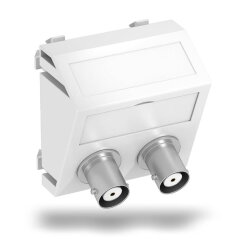 OBO Multimediaträger Audio-BNC MTS-2BC F RW1 2x...