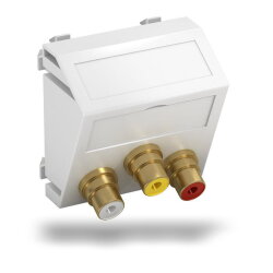 OBO Multimediaträger Audio / Video MTS-12R L RW1 3x...