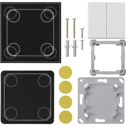 Gira Funk-Wandsender 823227 EnOcean 2fach System 55 reinw...